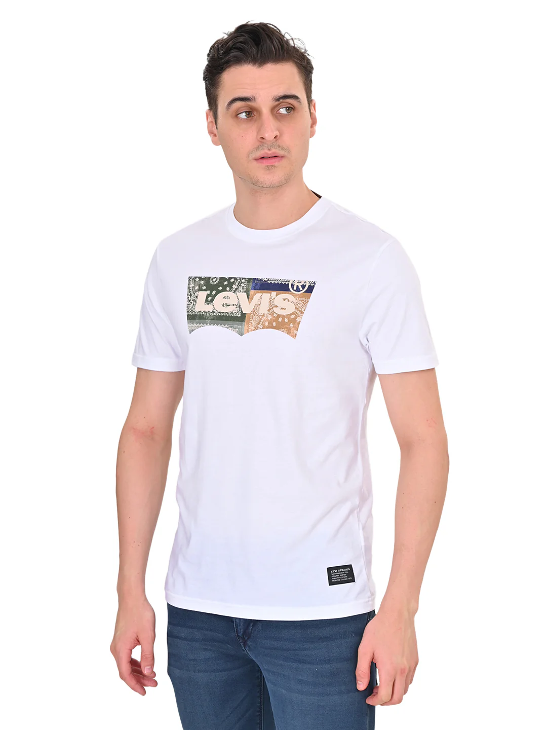 Men's Brand Logo Slim Fit T-shirt - Image 5