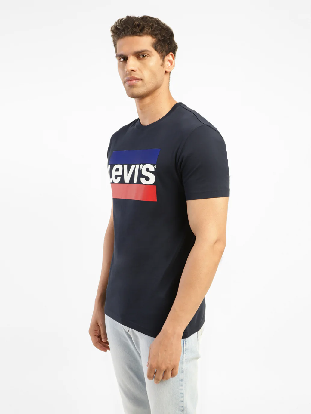 Men's Brand Logo Slim Fit T-Shirt - Image 3