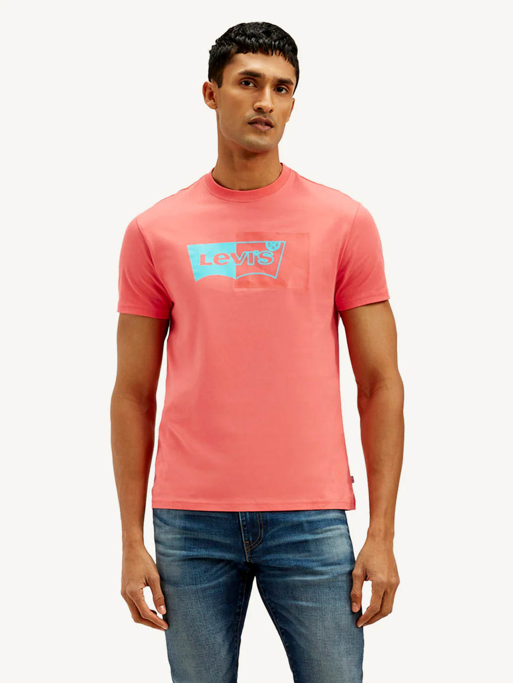 Men's Brand Logo Slim Fit T-shirt - Image 2