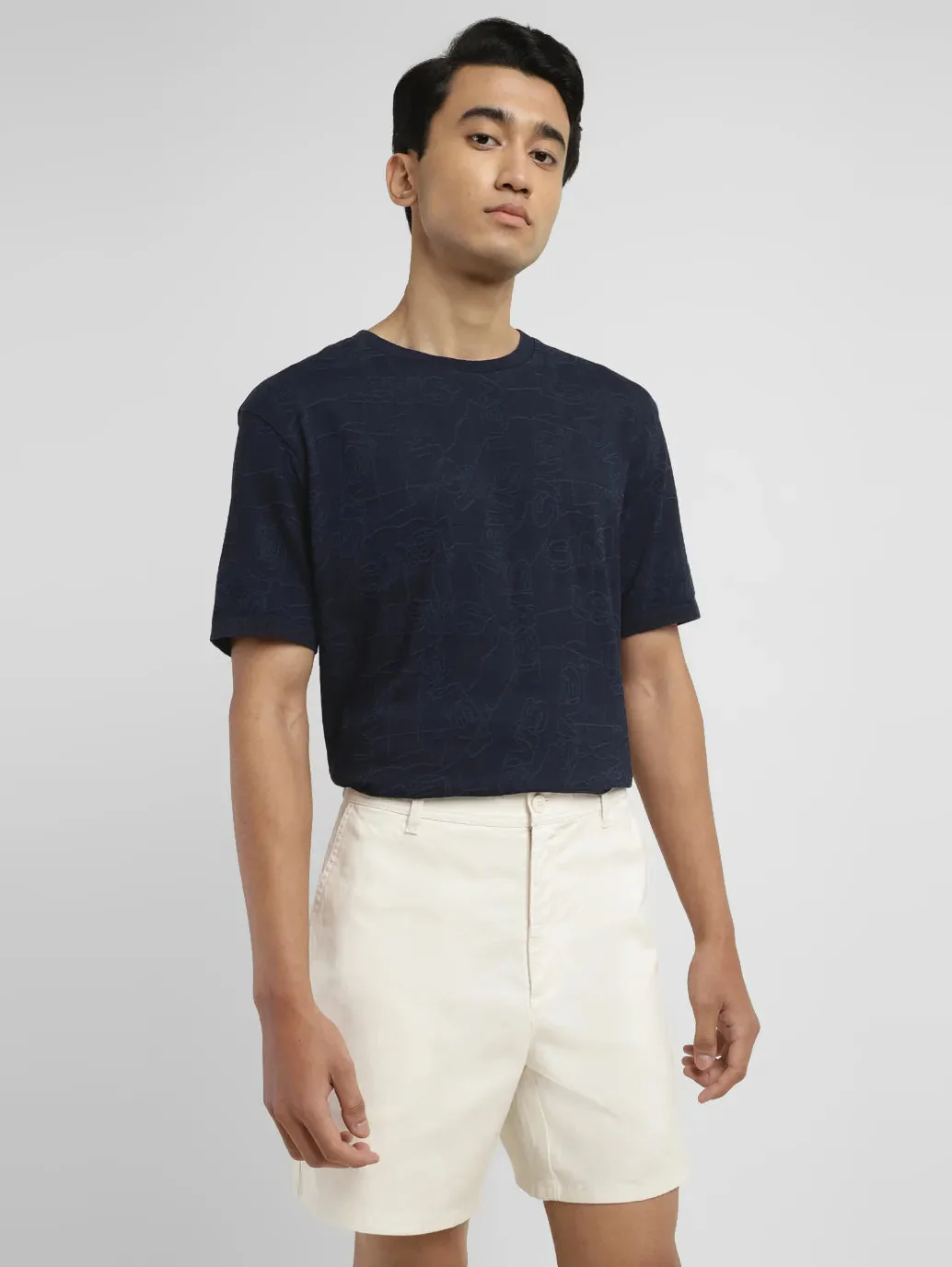 Men's Brand Logo Slim Fit T-shirt - Image 2
