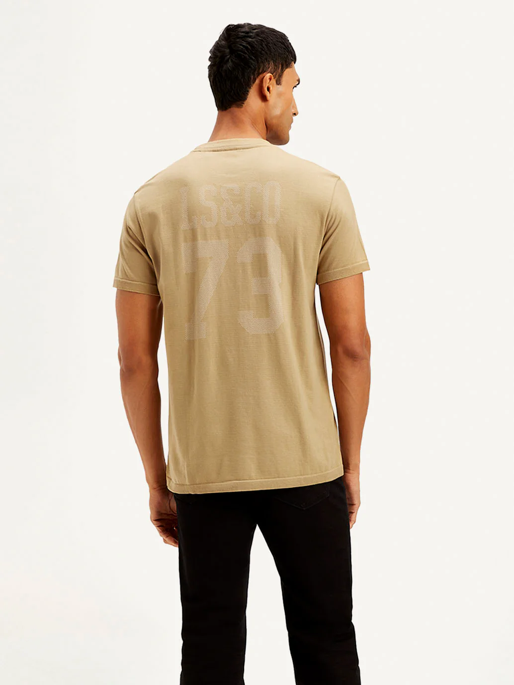 Men's Brand Logo Slim Fit T-shirt - Image 3