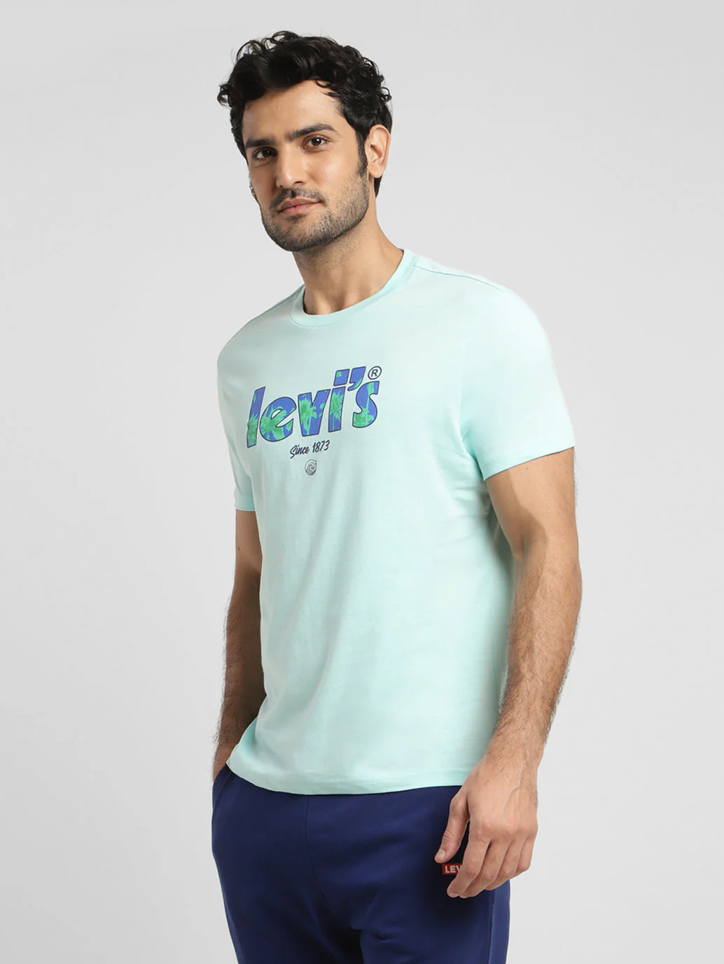 Men's Brand Logo Slim Fit T-shirt - Image 4