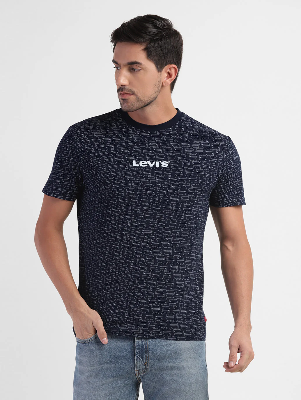 Men's Brand Logo Regular Fit T-shirt - Image 2