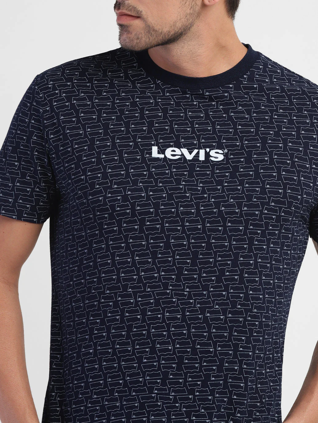 Men's Brand Logo Regular Fit T-shirt - Image 6