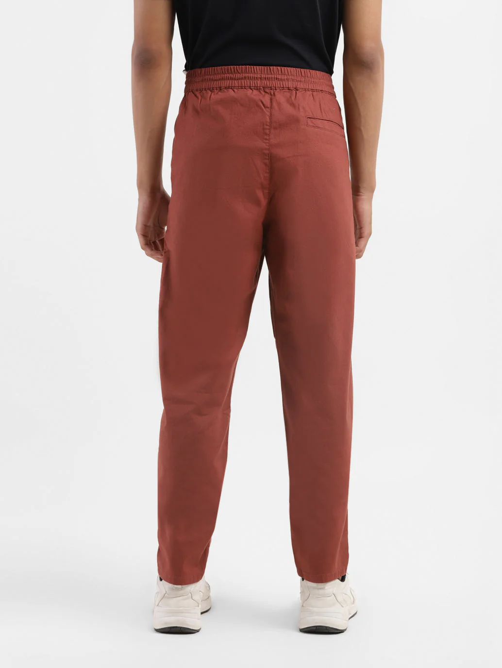 Men's Brown Regular Fit Joggers - Image 3