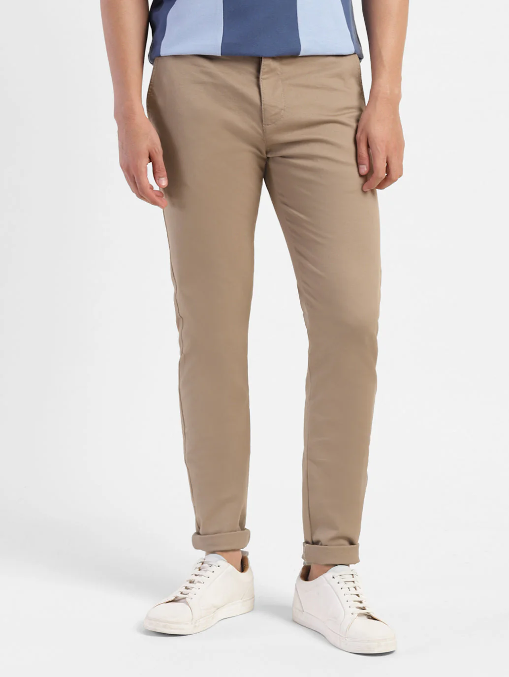 Men's Slim Tapered Fit Trousers - Image 2