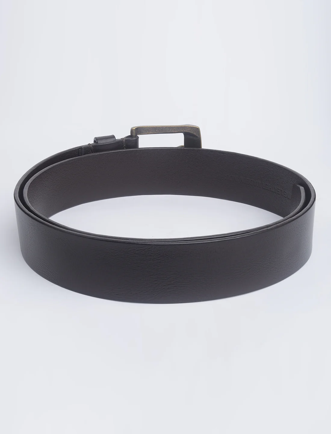 Men's Brown Solid Belt - Image 3