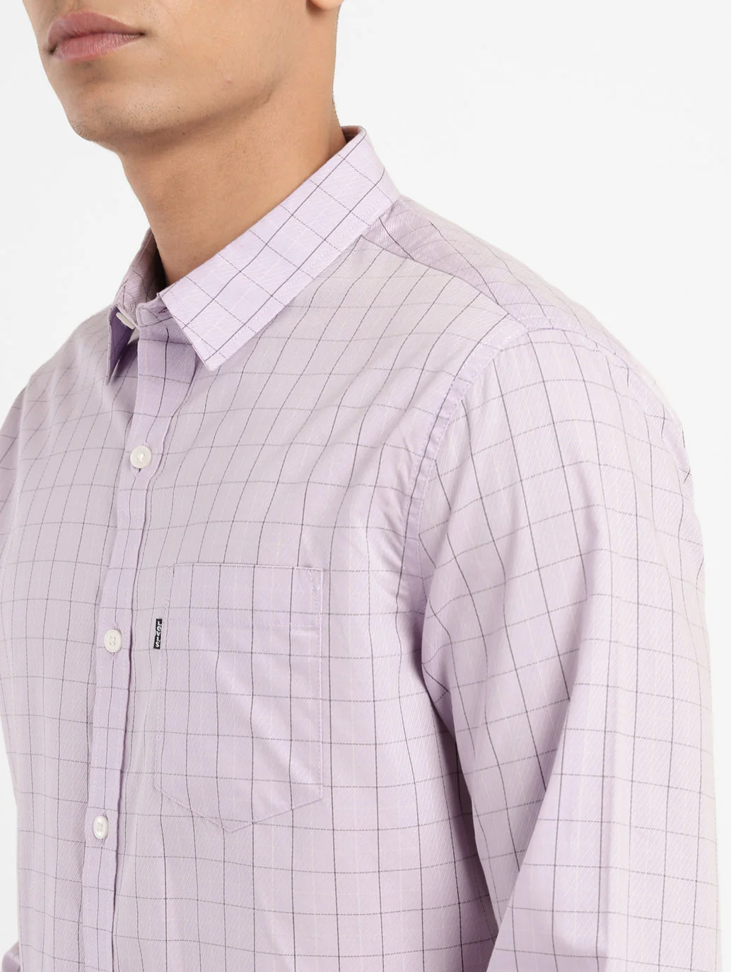 Men's Checkered Slim Fit Shirt - Image 5
