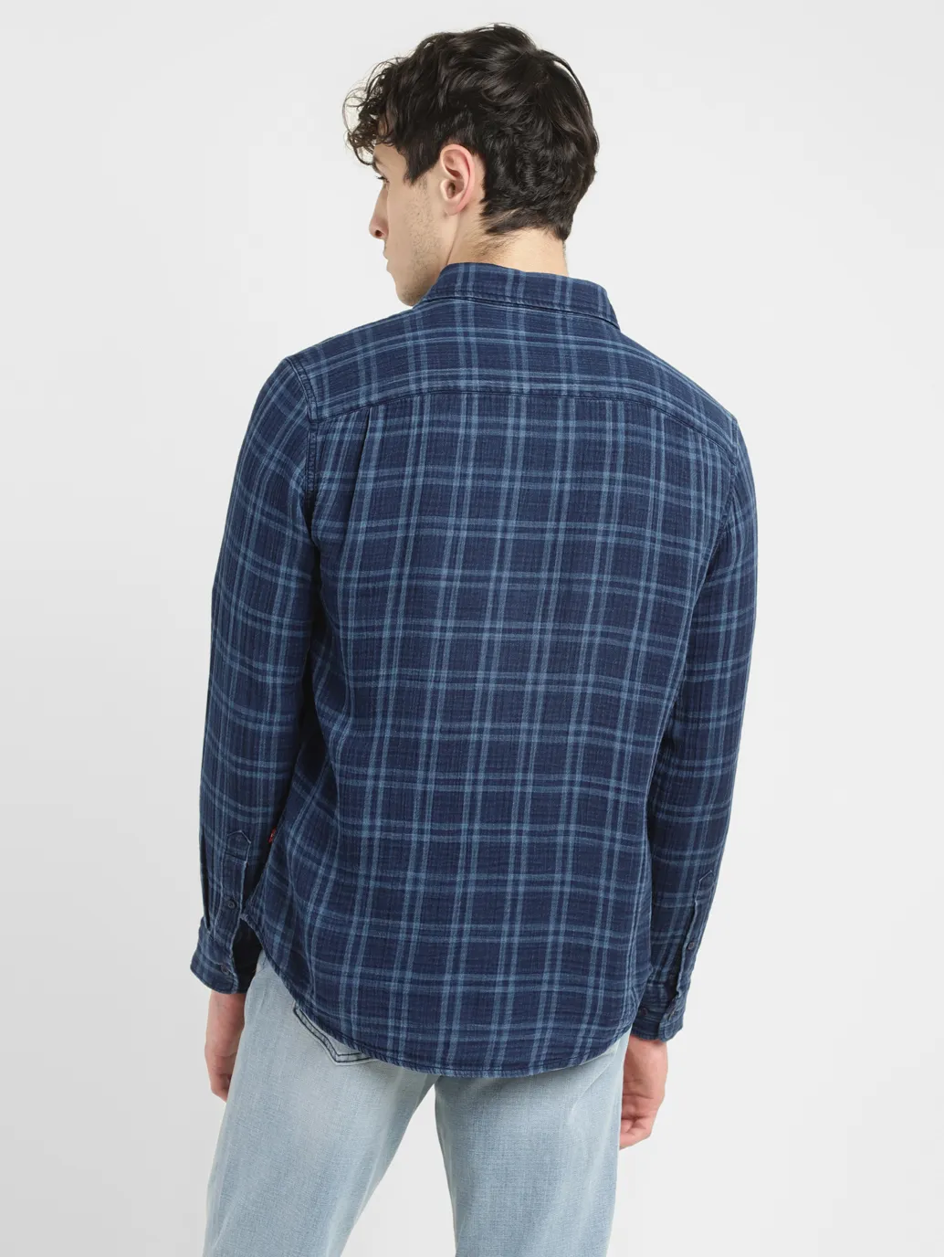 Men's Checkered Slim Fit Shirt - Image 3