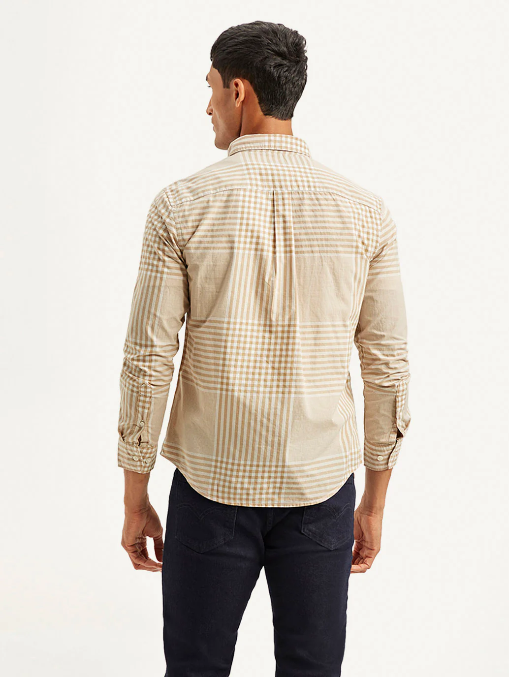 Men's Checkered Slim Fit Shirt - Image 3