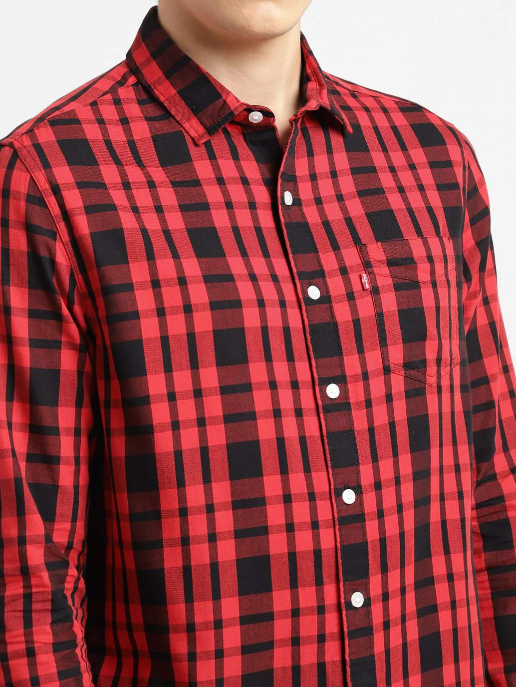 Men's Checkered Slim Fit Shirt - Image 5