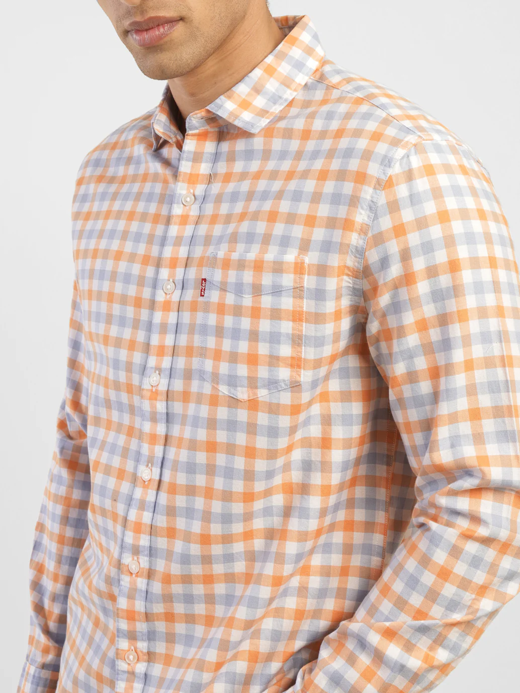 Men's Checkered Slim Fit Shirt - Image 4