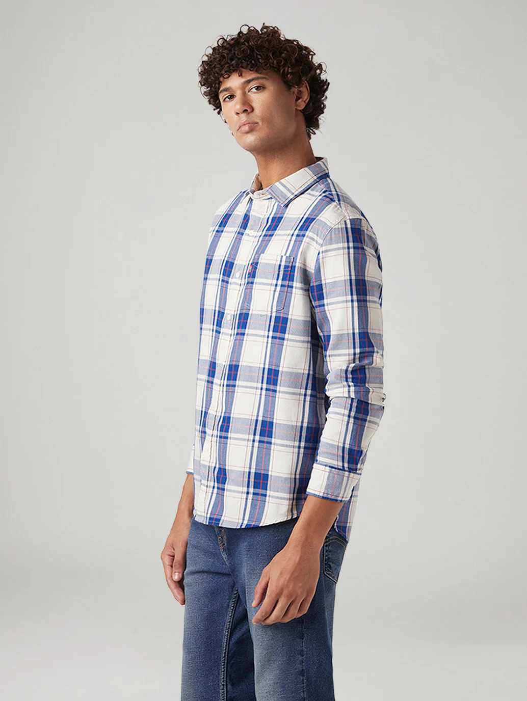 Men's Checkered Slim Fit Shirt - Image 5