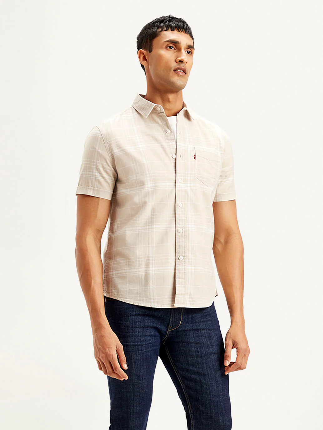 Men's Checkered Slim Fit Shirt - Image 5