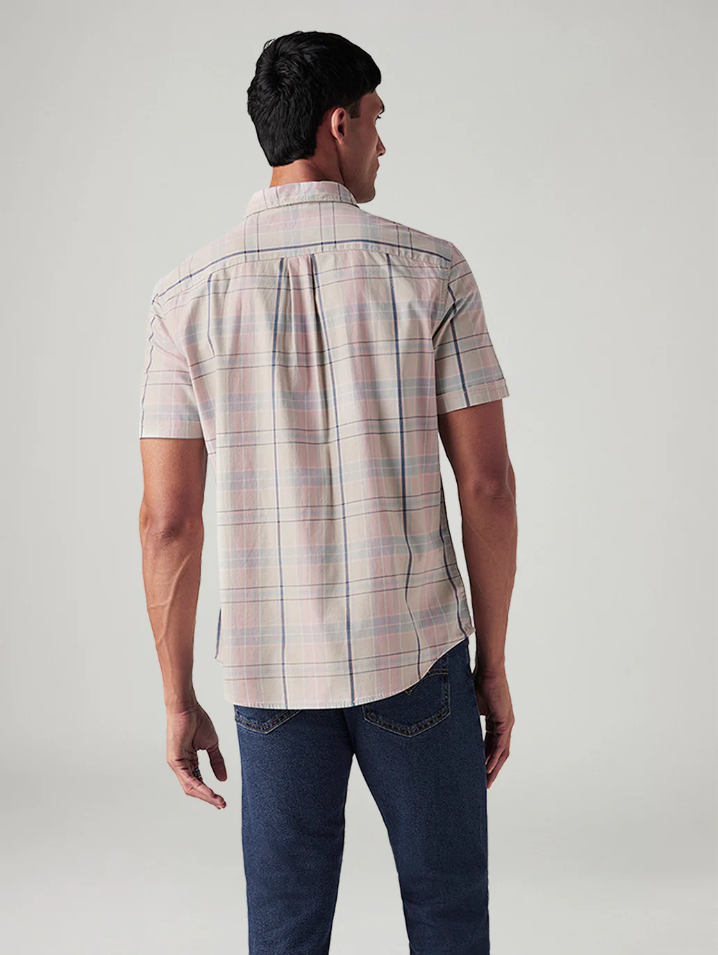 Men's Checkered Slim Fit Shirt - Image 2