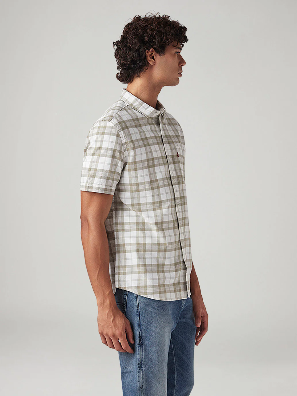 Men's Checkered Slim Fit Shirt - Image 5