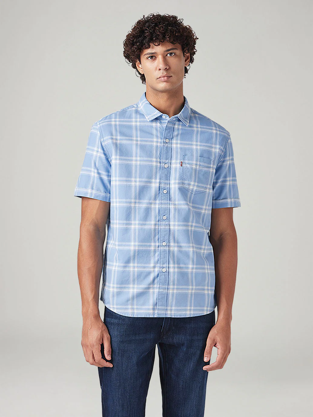 Men's Checkered Slim Fit Shirt - Image 2