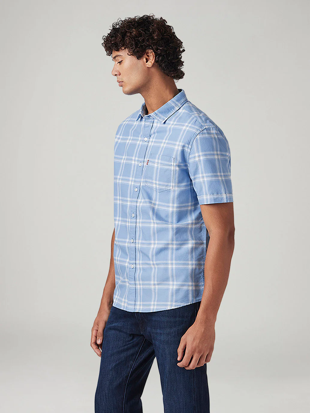 Men's Checkered Slim Fit Shirt - Image 5