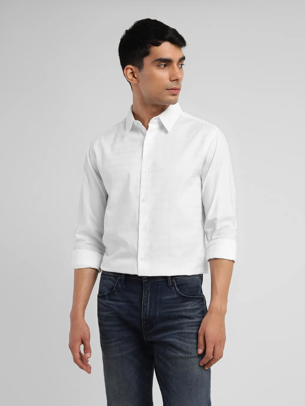 Men's Redloop Checkered Slim Fit Shirt - Image 6