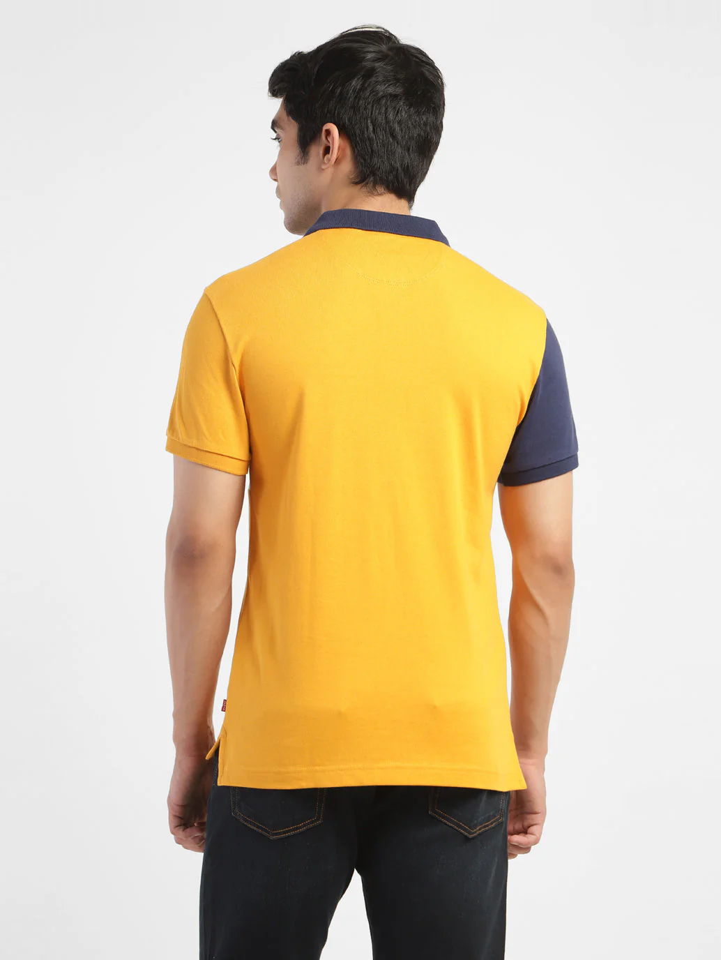 Men's Color Block Polo T-Shirt - Image 3