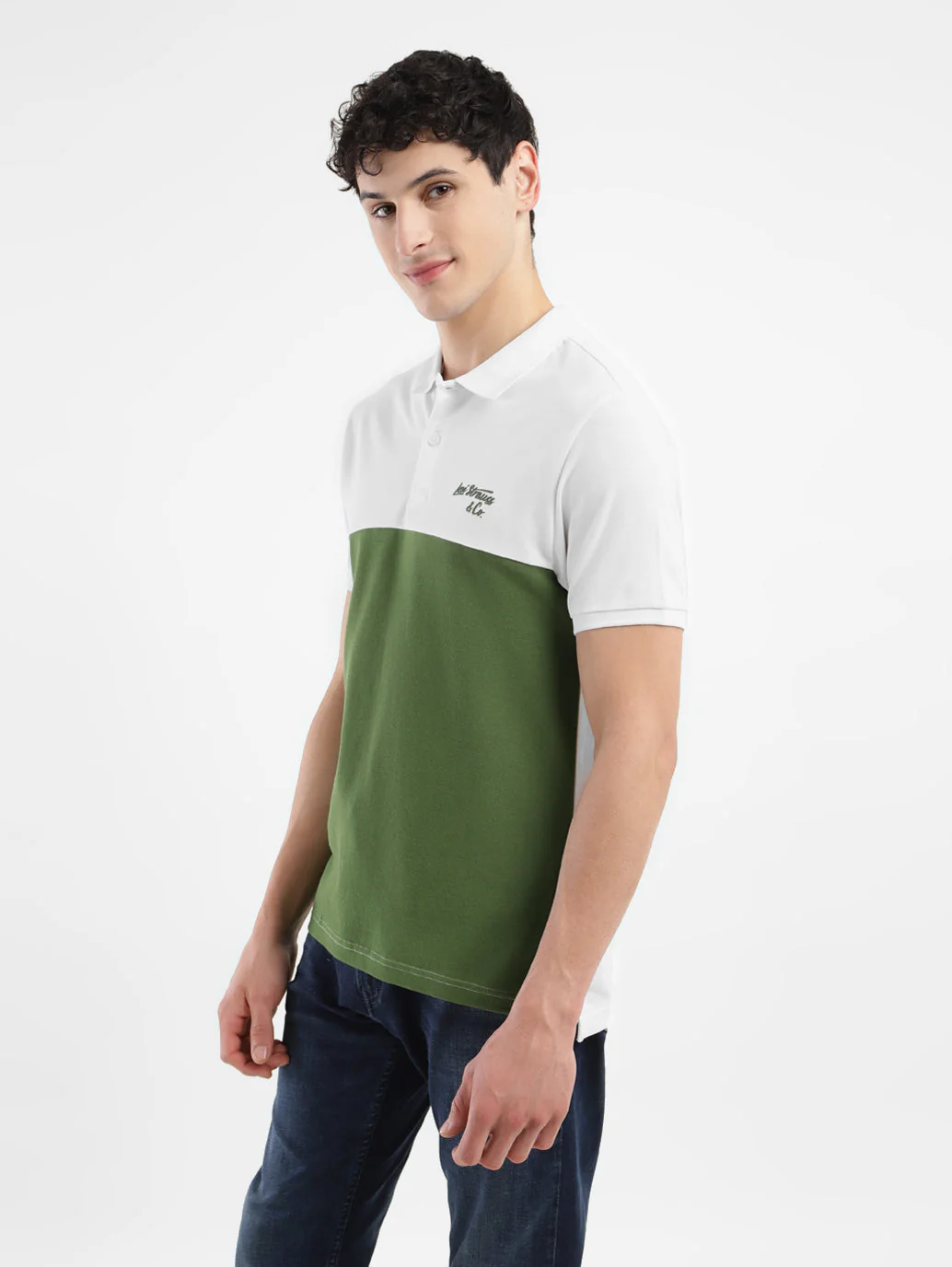 Men's Colorblock Polo T-shirt - Image 4