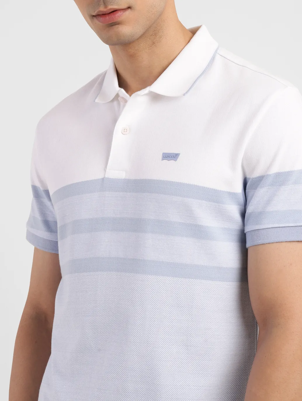 Men's Colorblock Slim Fit Polo T-shirt - Image 5