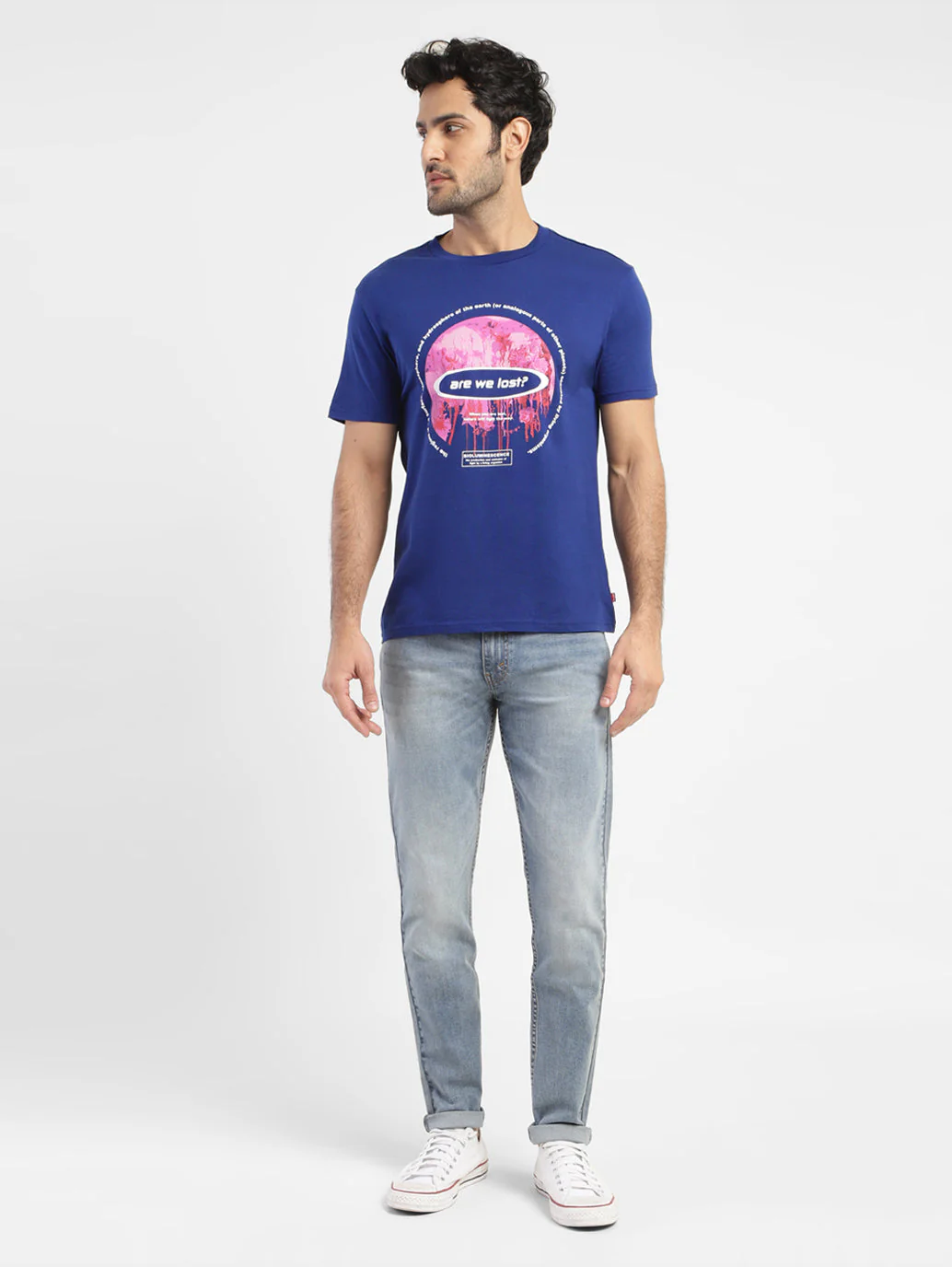 Men's Graphic Print Crew Neck T-shirt - Image 6