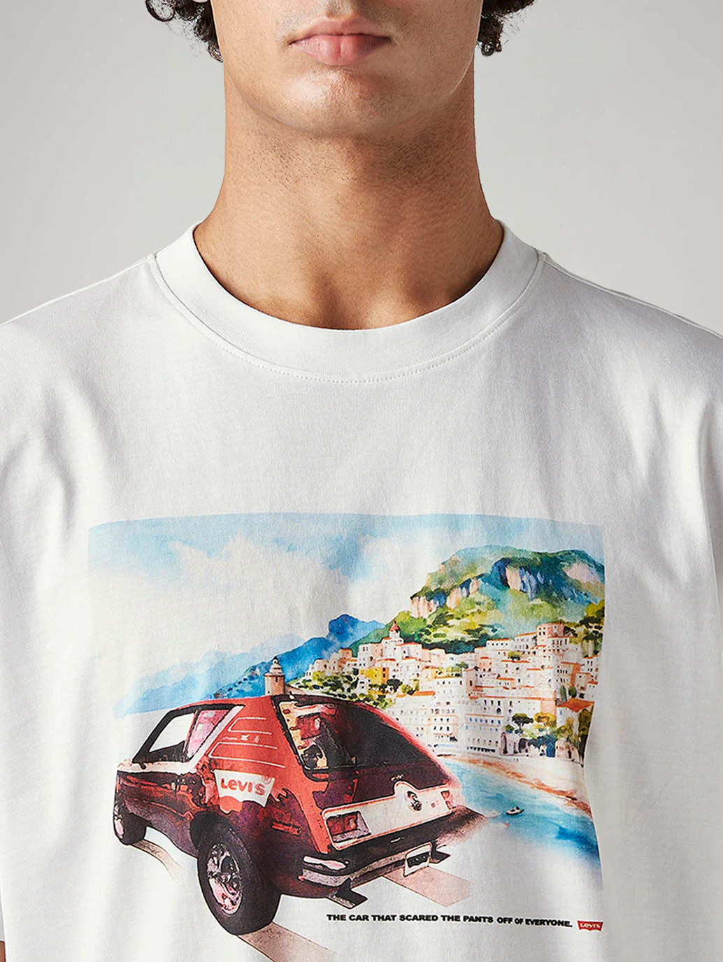 Men's Graphic Print Boxy Fit T-Shirt - Image 3