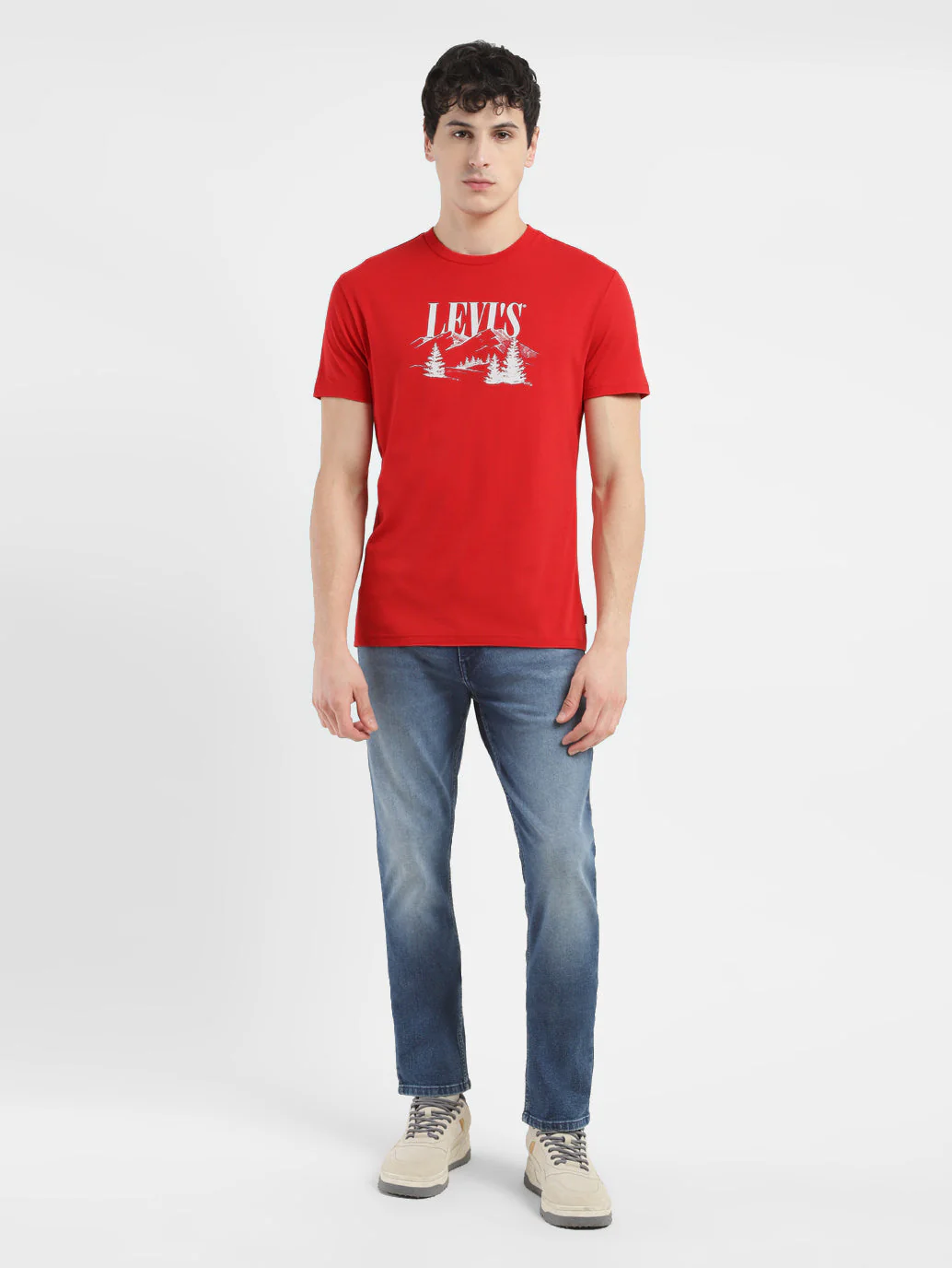 Men's Graphic Print Crew Neck T-shirt - Image 6
