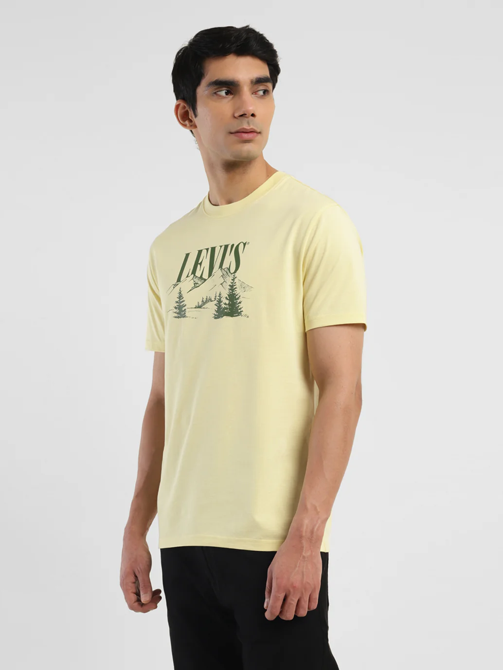 Men's Graphic Print Crew Neck T-shirt - Image 3