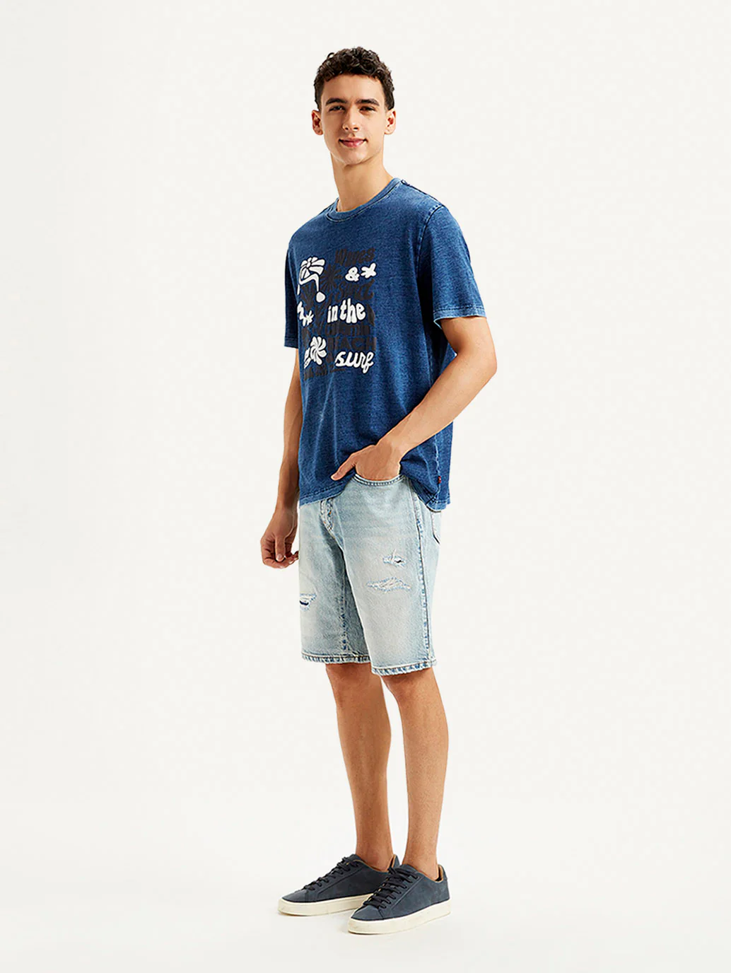Men's Graphic Print Crew Neck T-shirt - Image 5