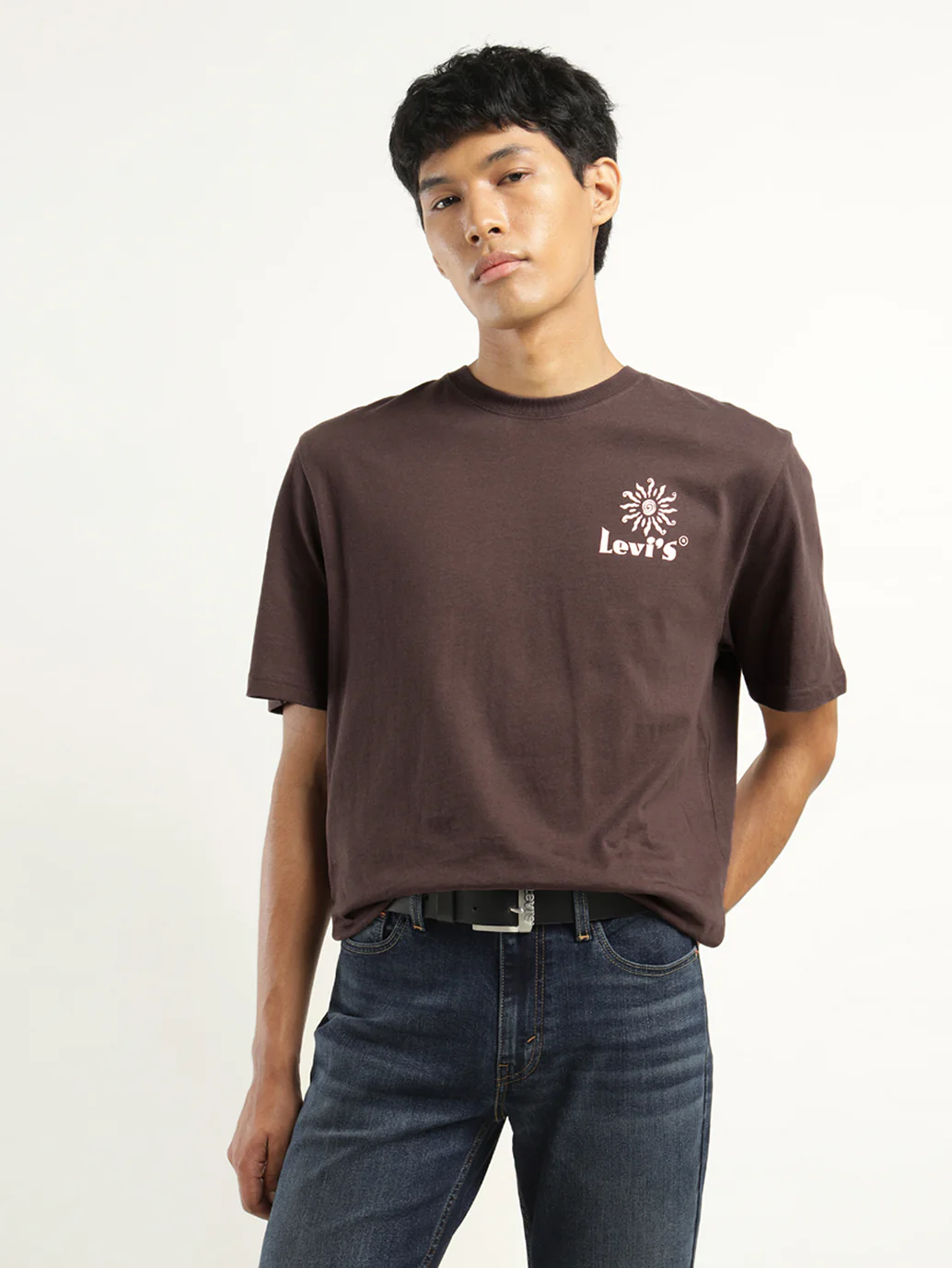 Men's Graphic Print Crew Neck T-Shirt - Image 2