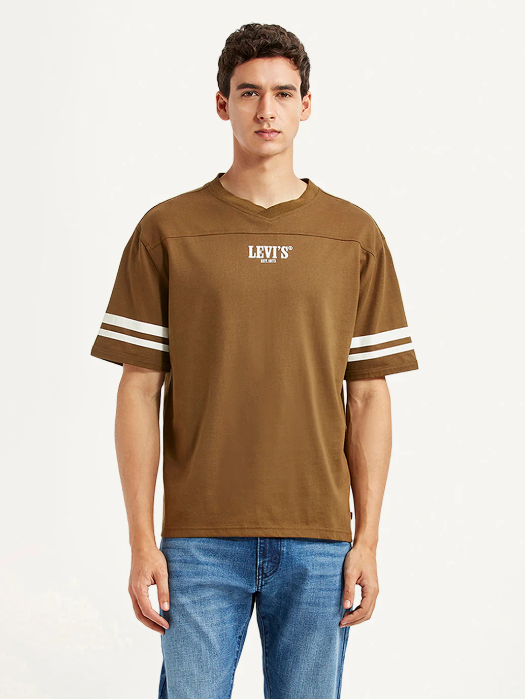 Men's Graphic Print Loose Fit T-shirt - Image 2