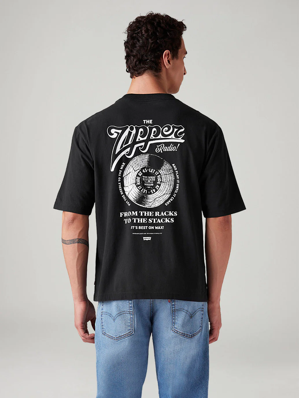 Men's Graphic Print Loose Fit T-Shirt - Image 4