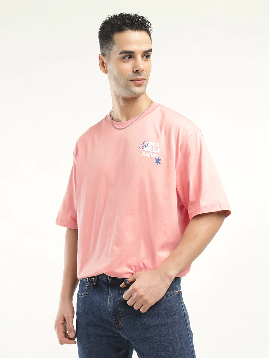 Men's Graphic Print Loose Fit T-shirt - Image 2