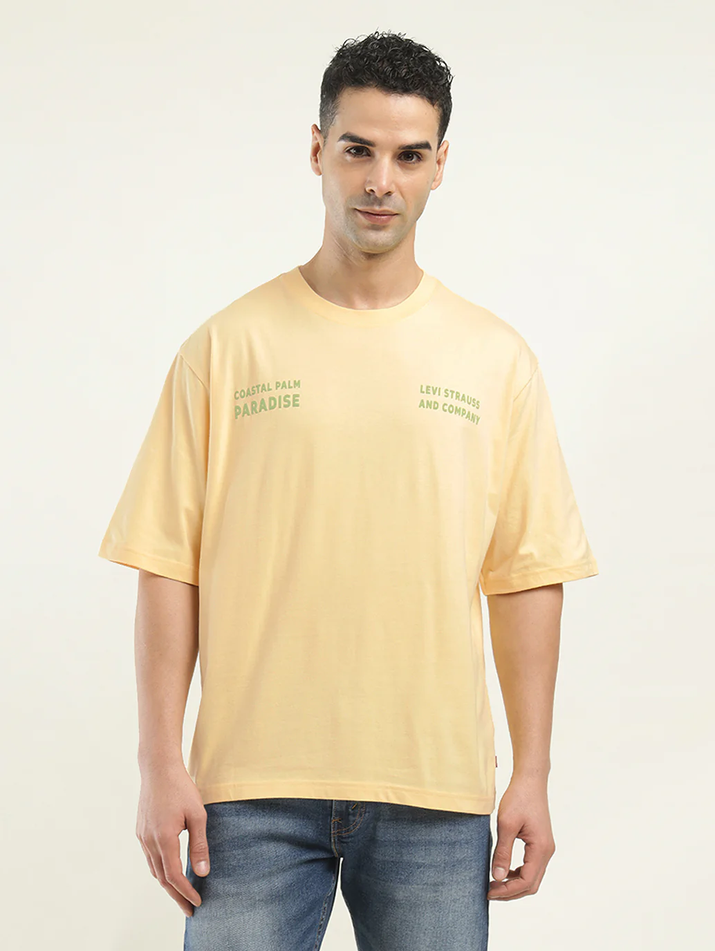 Men's Graphic Print Loose Fit T-Shirt - Image 2