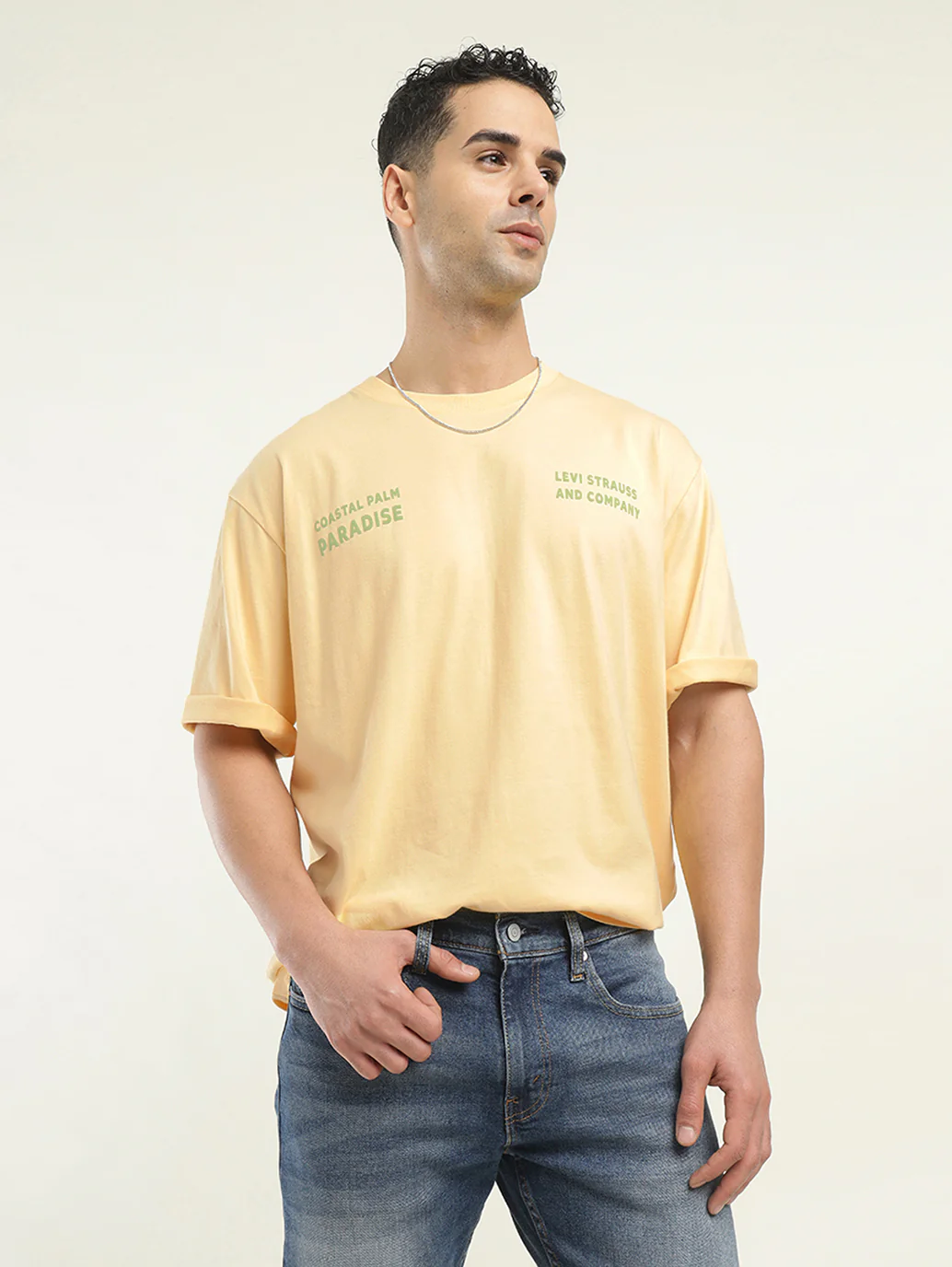 Men's Graphic Print Loose Fit T-Shirt - Image 5