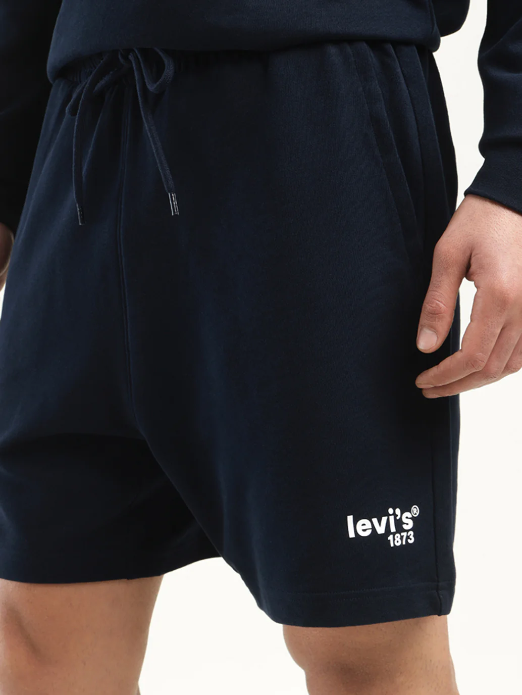 Men's Graphic Print Navy Crew Neck Co-ord Set - Image 4