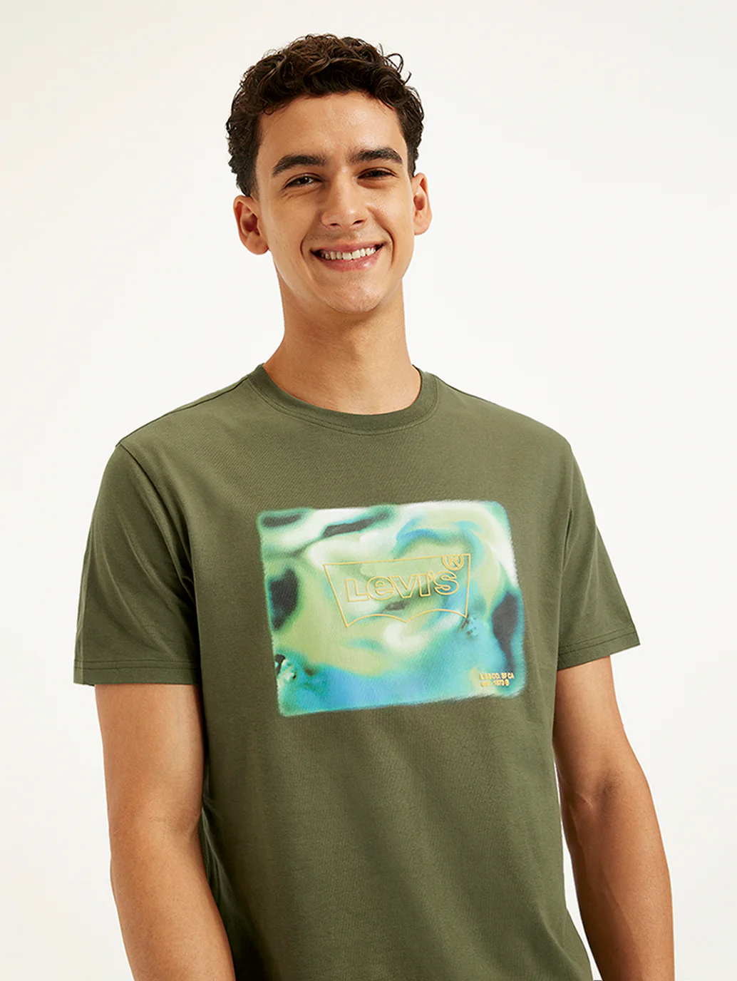 Men's Graphic Print Slim Fit T-Shirt - Image 6