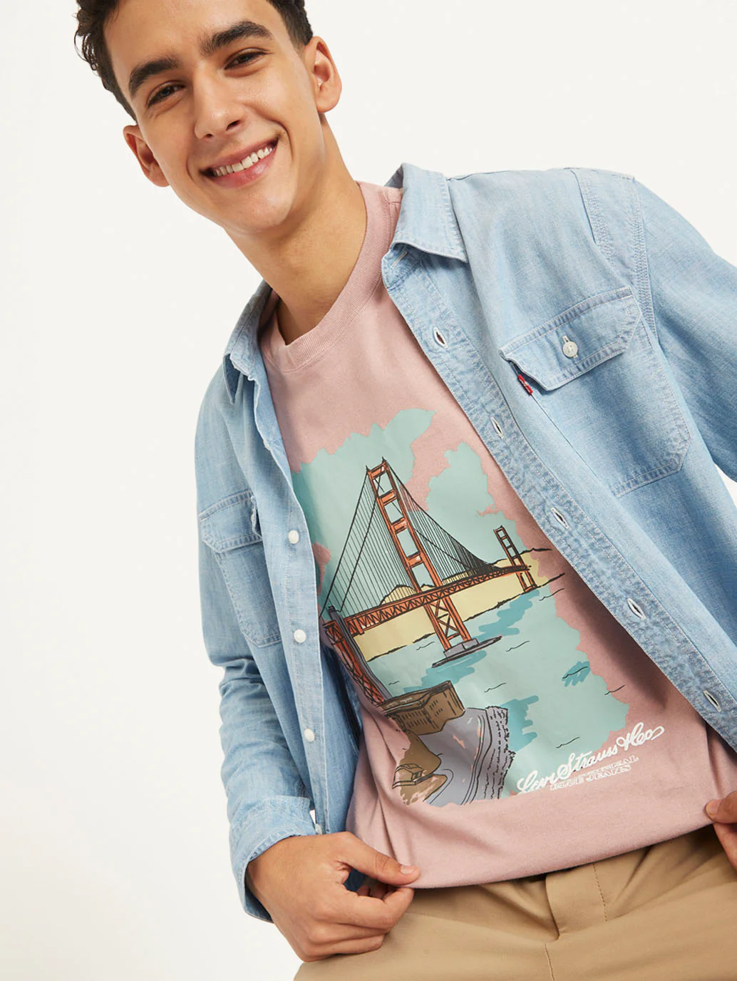 Men's Graphic Print Loose Fit T-Shirt - Image 6