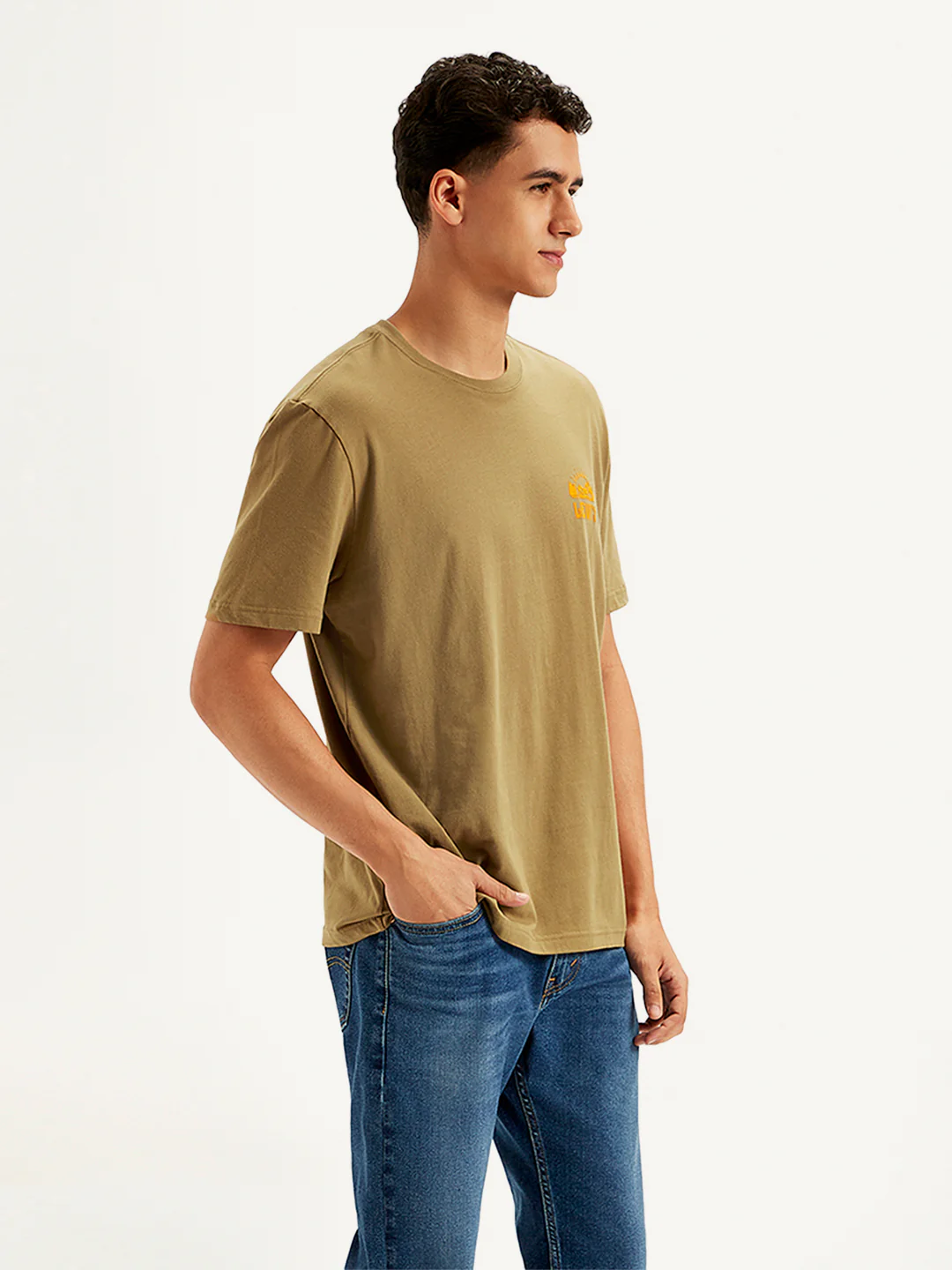 Men's Graphic Print Regular Fit T-Shirt - Image 4