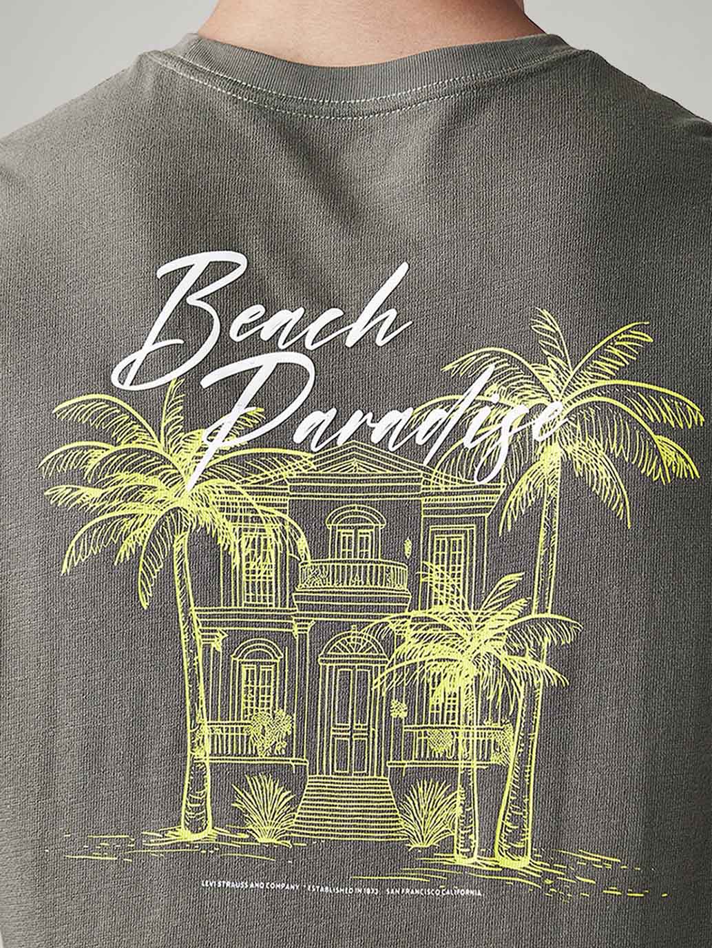 Men's Graphic Print Regular Fit T-Shirt - Image 4