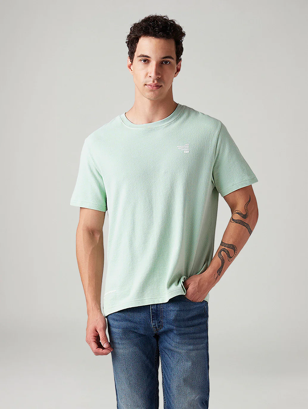 Men's Graphic Print Regular Fit T-Shirt