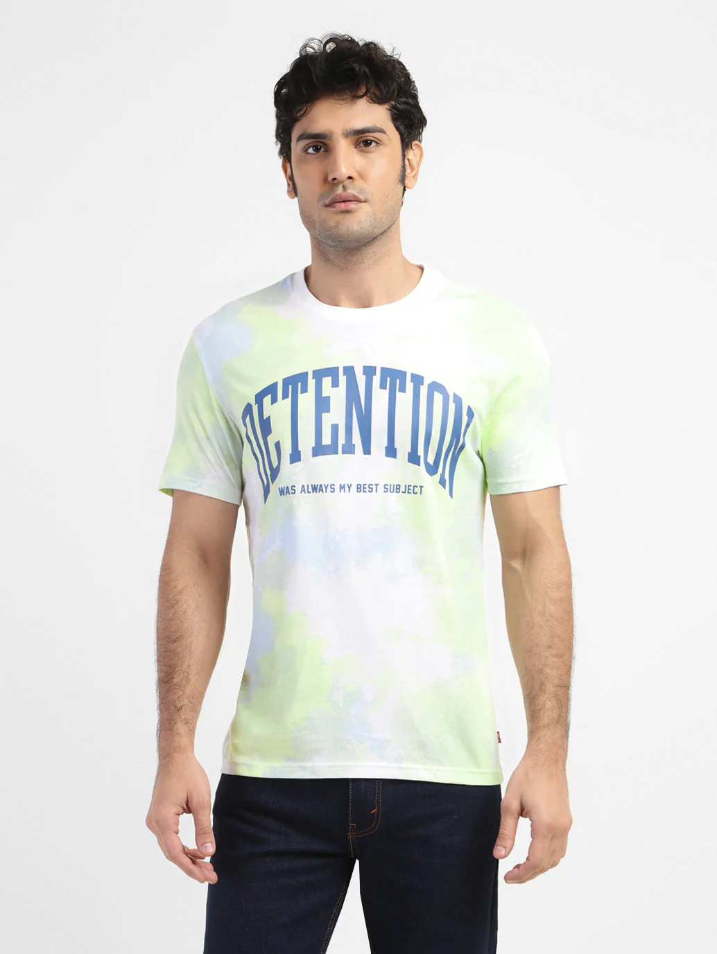 Men's Graphic Print Slim Fit T-shirt - Image 2