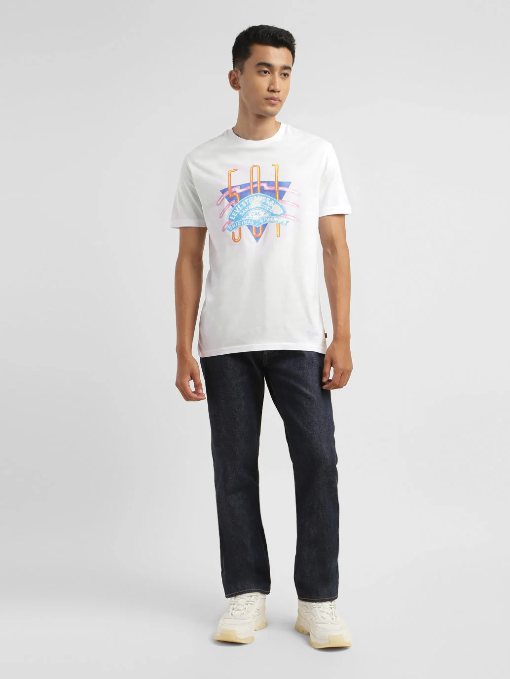 Men's Graphic Print Crew Neck T-shirt - Image 6