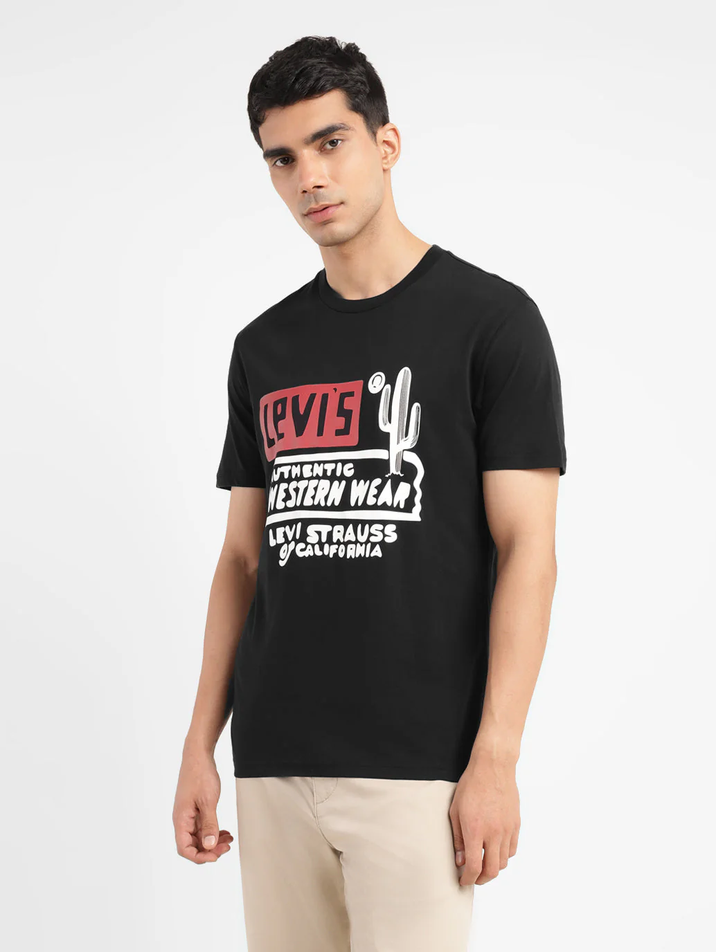 Men's Graphic Print Slim Fit T-shirt - Image 5