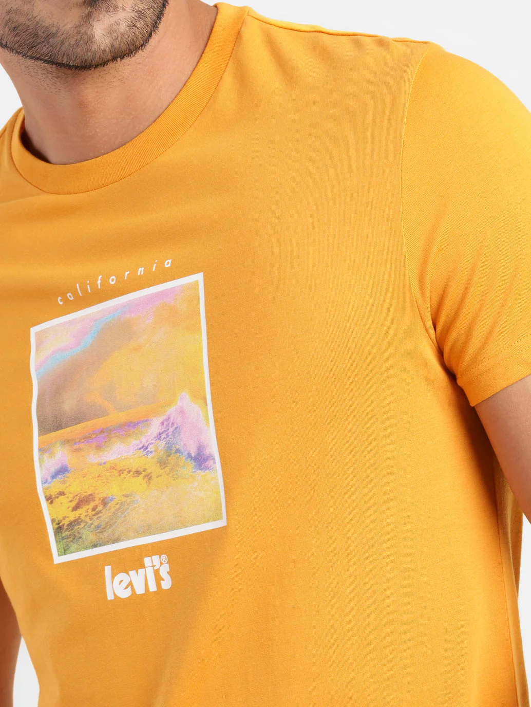 Men's Graphic Print Slim Fit T-shirt - Image 5