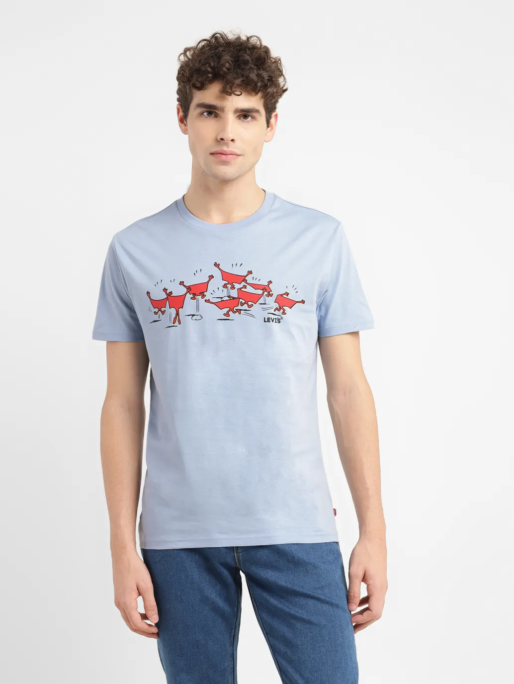 Men's Graphic Slim Fit T-shirt - Image 2