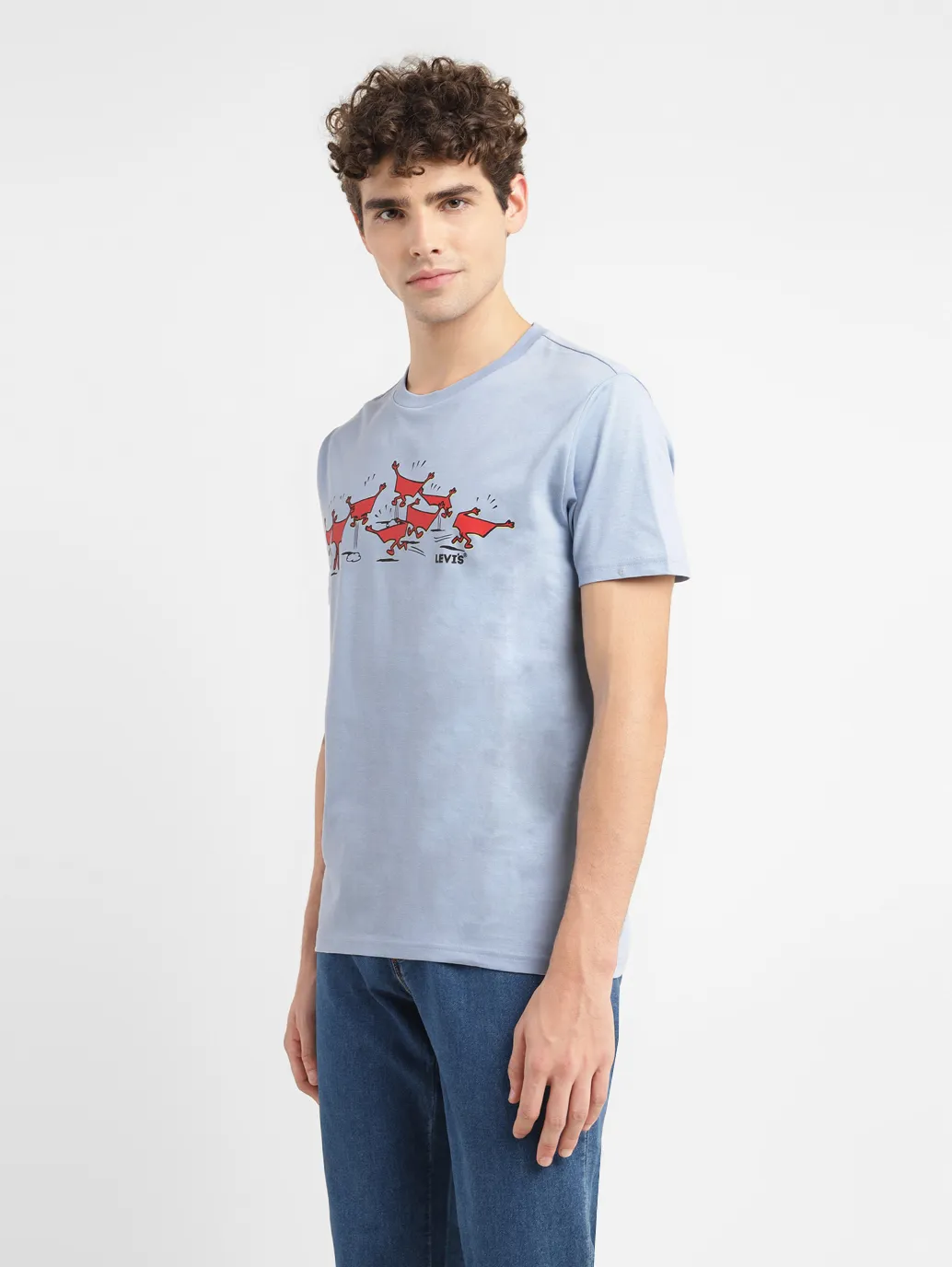 Men's Graphic Slim Fit T-shirt - Image 4