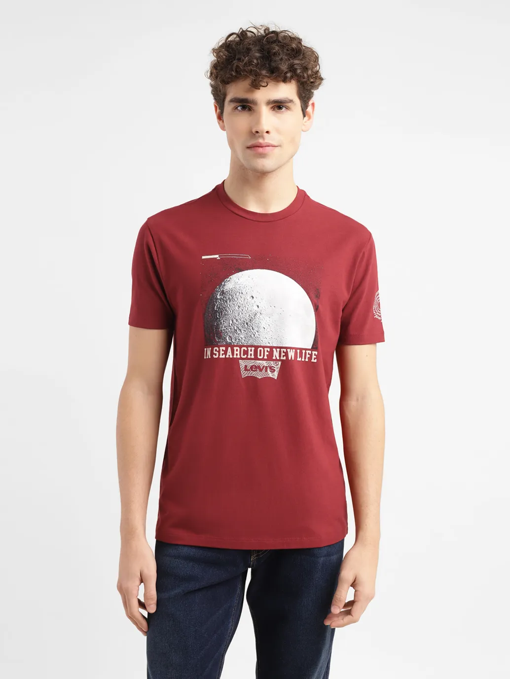 Men's Graphic Slim Fit T-shirt - Image 2